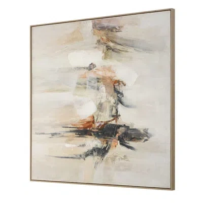 Uttermost Outburst Hand Painted Modern Art In Blue;black;brown;white;green;gray;red;or