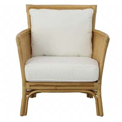 Uttermost Pacific Natural Woven Rattan Armchair