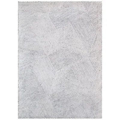 Uttermost Paonia 73093 8'x10' Ivory And Gray Wool Area Rug