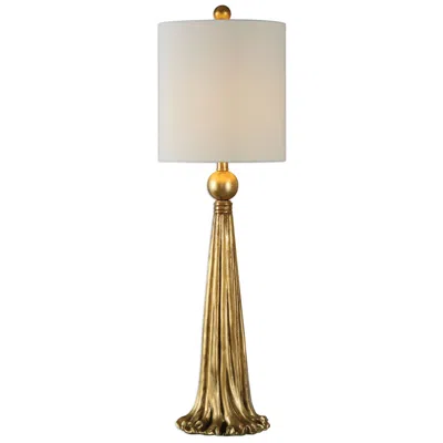 Uttermost Paravani 37" High Antique Metallic Gold Buffet Table Lamp