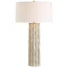 Uttermost Parilli 35" Taupe Gray Ceramic Table Lamp