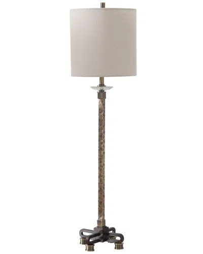 Uttermost Parnell Industrial Buffet Lamp In Multi