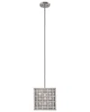 Uttermost Pendleton 1-light Pendant In Silver