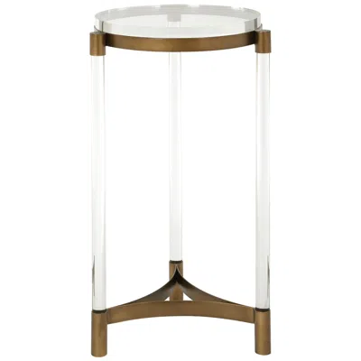 Uttermost Pereira 13 1/8" Wide Accent Table In White