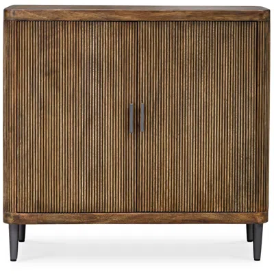 Uttermost Pinstripe 36" Wide Mango Wood 2-door Cabinet