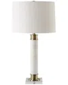 Uttermost Plinth Marble Table Lamp In White