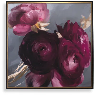 Uttermost Plum Ranculus 50.7" Square Framed Canvas