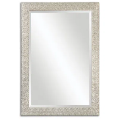 Uttermost Porcius Antiqued Silver 29" X 41" Wall Mirror