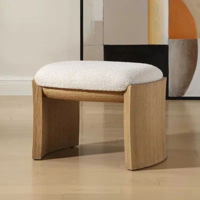 Uttermost Port Natural Small Bench In Brown