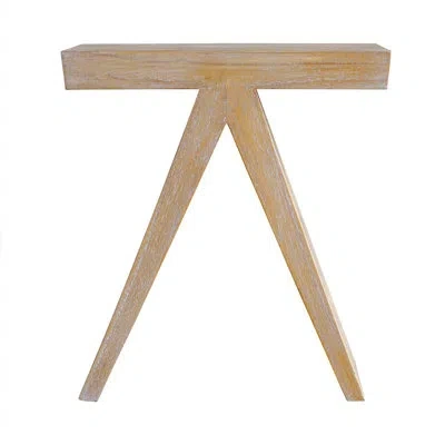 Uttermost Pruitt Modern Accent Table In Brown Wood