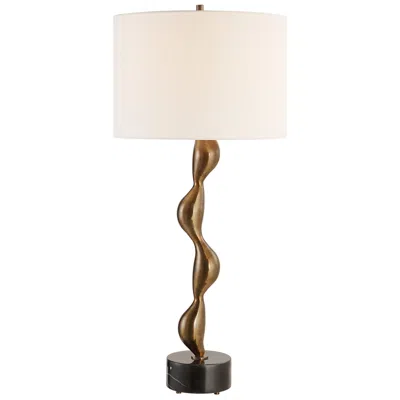 Uttermost Remolino 32 3/4" High Bronze Cast Iron Table Lamp
