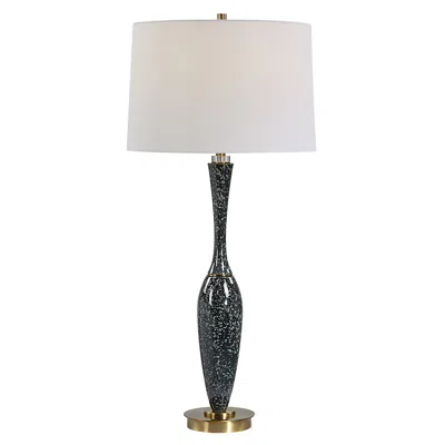Uttermost Remy 32 1/2" Modern Dark Navy Blue Ceramic Table Lamp