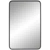Uttermost Rexi 24" X 38" Black Rectangular Wall Mirror