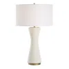Uttermost Ridgeline 29 3/4" High Matte White Ceramic Table Lamp