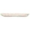 Uttermost Ripple Crest 32" Long Matte White Ceramic Bowl