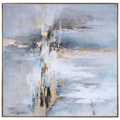 Uttermost Road Less Traveled 51" Square Canvas Wall Art