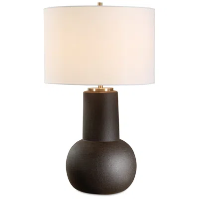 Uttermost Robson 29" Rustic Bronze Ceramic Table Lamp