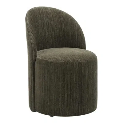 Uttermost Roll With It Herb Dining Chair In Black;green