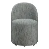 Uttermost Roll With It Teal Dining Chair