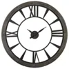 Uttermost Ronan Rustic Bronze 60" Round Wall Clock