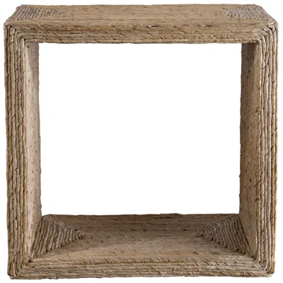 Uttermost Rora 22" Wide Banana Plant Square Accent Table