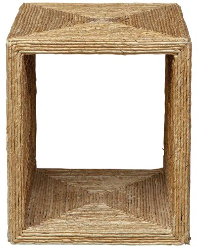 UTTERMOST UTTERMOST RORA COASTAL WOVEN SIDE TABLE