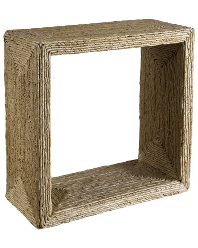 Uttermost Rora Woven Accent Table In Brown