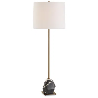 Uttermost Rowland 37" Black Marble Base Buffet Lamp