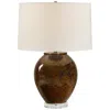 Uttermost Rye 25 3/4" Rust Ceramic Table Lamp In Brown