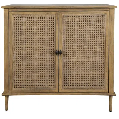 Uttermost Sabena 36" Wide 2-door Cabinet In Brown
