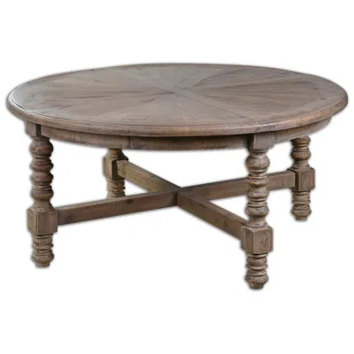 Uttermost Samuelle 42" W X 20" H Wooden Coffee Table