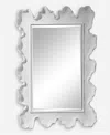 Uttermost Sea Coral Mirror In White
