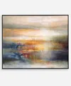 Uttermost Seafaring Dusk Hand Painted Canvas In Blue