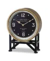 Uttermost Shyam 16" Table Clock In Black