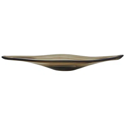 Uttermost Soluna Smoke Tinted Glass Indoor-outdoor Bowl
