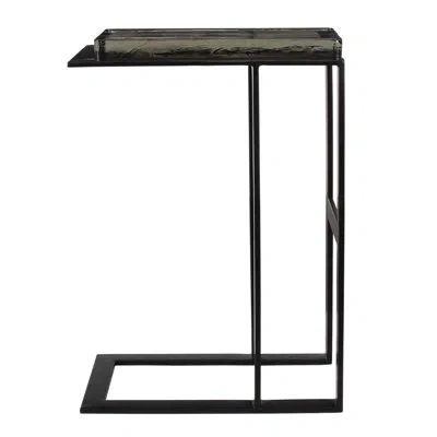 Uttermost Soma Black Accent Table