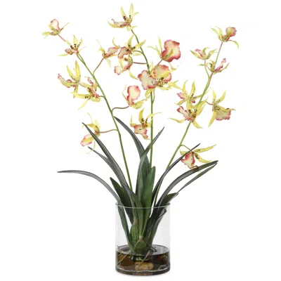 Uttermost Spider Faux Orchid In Vase In Multi