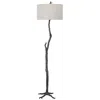 Uttermost Spruce Rustic Black Tree Branch Floor Lamp
