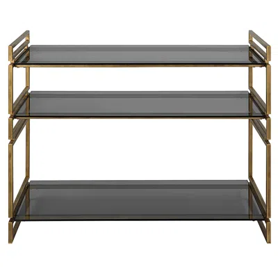 Uttermost Stacked Up 40 1/4" L X 32 1/5" H Console Table