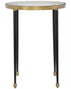 Uttermost Stiletto Antique Side Table In Multi