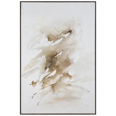 Uttermost Still Moving 41" X 61" Framed Hand Painted Canvas