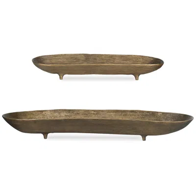 Uttermost Stratum 2-piece Oval Bowls