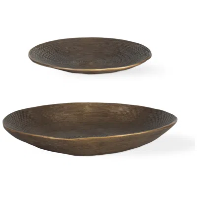 Uttermost Stratum 2-piece Round Bowls