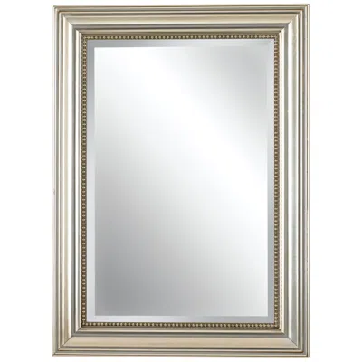Uttermost Stuart Silver Leaf 26 3/4" X 36 3/4" Wall Mirror
