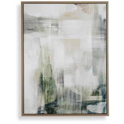 Uttermost Subliminal Drift 28 1/2" X 37 1/2" Framed Canvas Wall Art