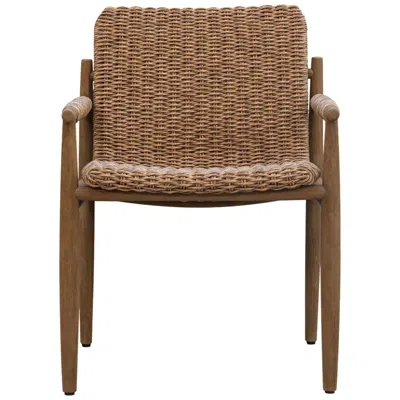 Uttermost Sumba Golden Flax Outdoor Lounge Chair