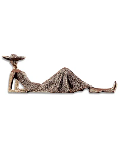 Uttermost Summer Days Antique Bronze Sculpture In Brown