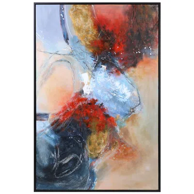Uttermost Summer Sunset 73 1/2" High Framed Canvas Wall Art