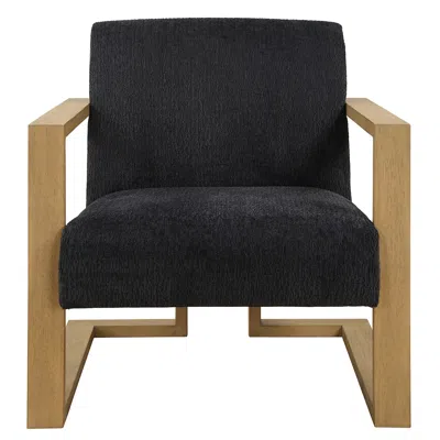 Uttermost Suspend Midnight Blue Accent Chair