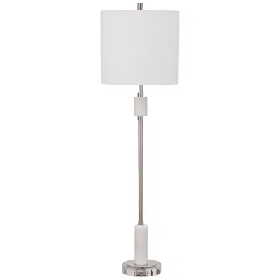 Uttermost Sussex Polished Nickel Buffet Table Lamp